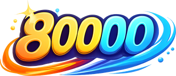 80000 সাইটের নীল লোগো